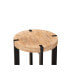 Фото #5 товара Horace Rustic and Industrial 15.7" Finished Wood and Finished Metal End Table