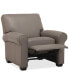 Фото #2 товара Orid 36" Leather Roll Arm Pushback Recliner, Created for Macy's