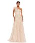 ფოტო #1 პროდუქტის Women's Embellished One Shoulder A Line Gown