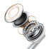 Фото #6 товара Słuchawki przewodowe superBAS Wired Series JR-EW06 metalowe srebrno-białe