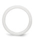 ფოტო #2 პროდუქტის Ceramic White Polished Wedding Band Ring