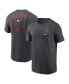 Фото #1 товара Men's Charcoal Arizona Diamondbacks Logo Sketch Bar T-shirt