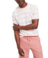 ფოტო #1 პროდუქტის Men's Textured Stripe T-Shirt