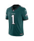 Фото #1 товара Nike Men's Jalen Hurts Midnight Green Philadelphia Eagles Vapor F.U.S.E. Limited Jersey