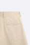 Wide fit bermuda shorts