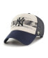 Men's Navy New York Yankees Breakout MVP Trucker Adjustable Hat
