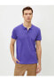 Фото #2 товара Erkek Mor Polo Yaka T-Shirt 1YAM12133LK