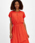 ფოტო #4 პროდუქტის T Tahri Women's Flutter-Sleeve Fit & Flare Midi Dress