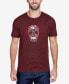 Фото #1 товара Men's Premium Blend Word Art Music Notes Skull T-shirt