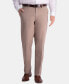 Фото #1 товара Men's Premium Comfort Khaki Classic-Fit 2-Way Stretch Wrinkle Resistant Flat Front Stretch Casual Pants