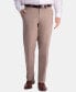 Men's Premium Comfort Khaki Classic-Fit 2-Way Stretch Wrinkle Resistant Flat Front Stretch Casual Pants