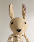 Cord rabbit pet toy