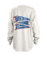 ფოტო #4 პროდუქტის Women's White Florida Gators Pennant Stack Oversized Long Sleeve T-shirt