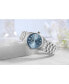 ფოტო #4 პროდუქტის Women's Swiss Highlife Diamond (1/20 ct. t.w.) Stainless Steel Bracelet Watch 31mm