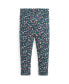 ფოტო #2 პროდუქტის Toddler and Little Girls Floral Stretch Jersey Legging