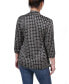 ფოტო #2 პროდუქტის Petite 3/4 Sleeve Two-Fer Top