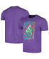Фото #1 товара Men's and Women's Heather Purple Janis Joplin Piece of My Heart T-shirt