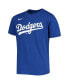 Big Boys Trevor Bauer Royal Los Angeles Dodgers Player Name and Number T-shirt