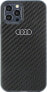 Фото #1 товара Audi Audi Carbon Fiber iPhone 12/12 Pro 6.1" czarny/black hardcase AU-TPUPCIP12P-R8/D2-BK