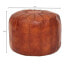 Фото #5 товара Pouf rund BOB Ziegenleder Sitzhocker