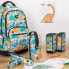 Фото #6 товара MILAN Filled Double Decker Pencil Case Dinos Special Series