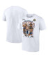 Men's White Denver Nuggets 2023 NBA Finals Champions Windmill Team Caricature T-shirt