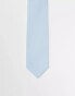 Фото #1 товара ASOS DESIGN tie with texture in light blue