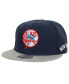ფოტო #1 პროდუქტის Men's Navy, Gray New York Yankees Bases Loaded Fitted Hat