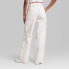 Фото #2 товара Women's High-Rise Cargo Utility Pants - Wild Fable Off-White XS