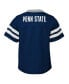 Фото #4 товара Toddler Boys and Girls Navy Penn State Nittany Lions Two-Piece Red Zone Jersey and Pants Set