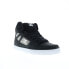 Фото #2 товара DC Pure High-Top WC ADYS400043-KWA Mens Black Leather Skate Sneakers Shoes