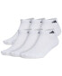 ფოტო #1 პროდუქტის Men's Low-Cut Cushioned Extended Size Socks, 6 Pack