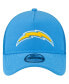 Фото #3 товара Men's Powder Blue Los Angeles Chargers A-Frame Trucker 9FORTY Adjustable Hat