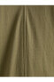 Фото #11 товара Платье женское Koton Удлиненное платье V образное горловина Короткий рукав Шлицы комбинированный с вискозой Покрой в стиле casual