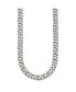 Stainless Steel Polished 24 inch Link Necklace