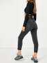 Topshop Original high rise Mom jeans in washed black