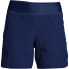 Фото #1 товара Women's 5" Quick Dry Elastic Waist Board Shorts Swim Cover-up Shorts with Panty