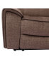 Фото #17 товара Hutchenson 6-Pc. Fabric Chaise Sectional with 2 Power Recliners and Console