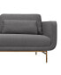 Фото #6 товара Lilou 77" Polyester with Metal Legs Sofa