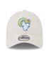 Men's Khaki Los Angeles Rams Ram Head Playmaker 9TWENTY Adjustable Hat