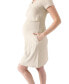 Фото #2 товара Women's Eleanora Maternity & Nursing Lounge Dress
