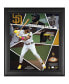 Фото #1 товара Fernando Tatis Jr. San Diego Padres Framed 15" x 17" Impact Player Collage with a Piece of Game-Used Baseball - Limited Edition of 500
