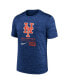 Men's Royal New York Mets Large Logo Velocity T-Shirt