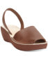 ფოტო #1 პროდუქტის Women's Fine Glass Wedge Sandals