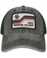 Men's Black Boston College Eagles Sun & Bars Dashboard Trucker Snapback Hat