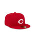 ფოტო #5 პროდუქტის Men's Red Cincinnati Reds 2024 Mother's Day On-Field 59FIFTY Fitted Hat