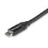 Фото #4 товара StarTech.com USB-C to USB-C Cable w/ 5A PD - M/M - 0.5 m - USB 2.0 - USB-IF Certified - 0.5 m - USB C - USB C - USB 2.0 - 480 Mbit/s - Black