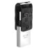 Фото #12 товара Silicon Power Mobile C31 - 32 GB - USB Type-A / USB Type-C - 3.2 Gen 1 (3.1 Gen 1) - Swivel - 3.3 г - Черный - Серебро