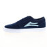 Фото #8 товара Lakai Griffin MS1240227A00 Mens Blue Suede Skate Inspired Sneakers Shoes