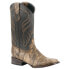 Фото #3 товара Ferrini Hunter Square Toe Cowboy Mens Black, Brown Casual Boots 11093-28